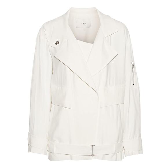 IRO Dixia Jacket White - Picture 1 of 14